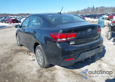 2020 Kia Rio Lx z USA, uszkodzony, nr VIN 3KPA24AD3LE279849